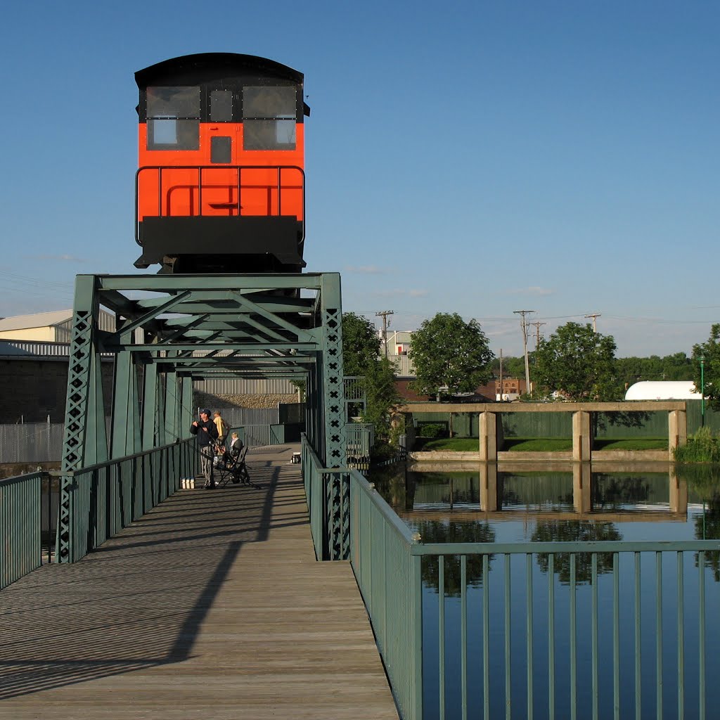 Woods Family Fishing Bridge in Beloit Wisconsin