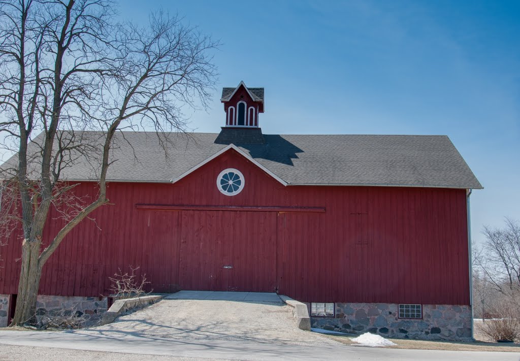 Minooka Park storage barn