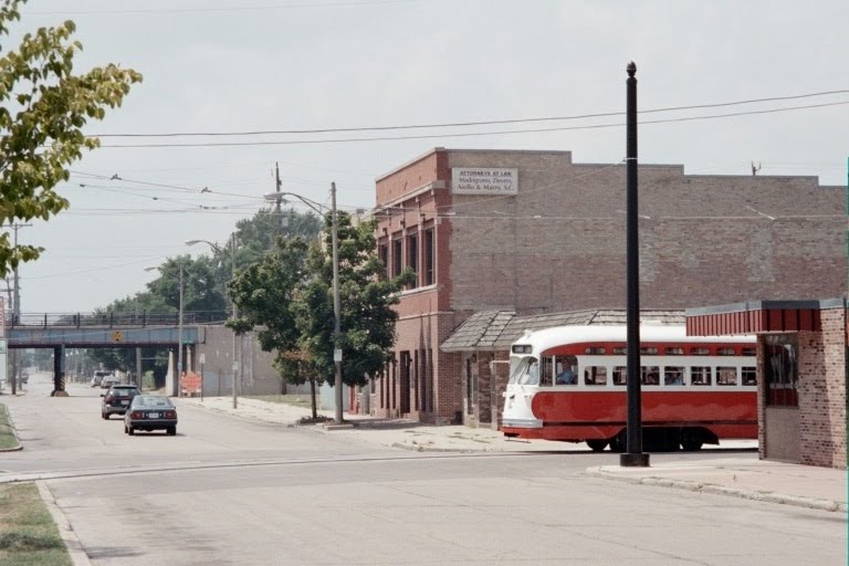 PCC streetcar, Kenosha, Wisconsin
