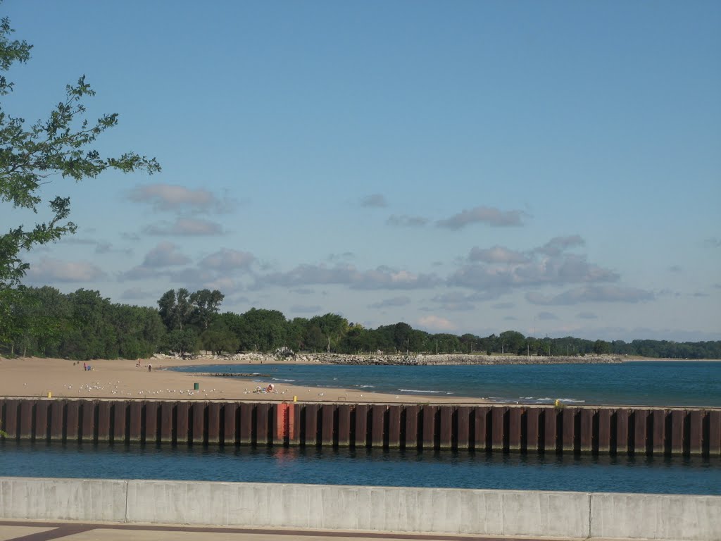 Simmons Island Beach, Kenosha, Wisconsin
