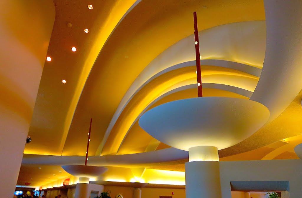 Inside the Monona Terrace