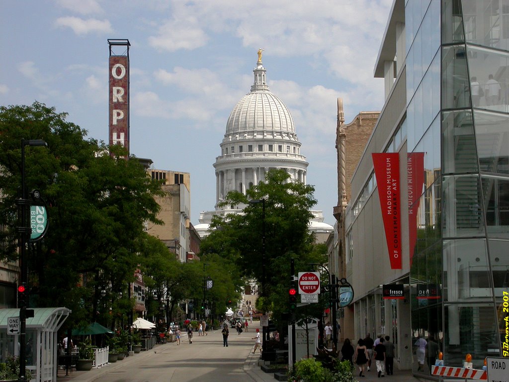 Wisconsin Capitol & Museum of Contemporary Art (August 2007)