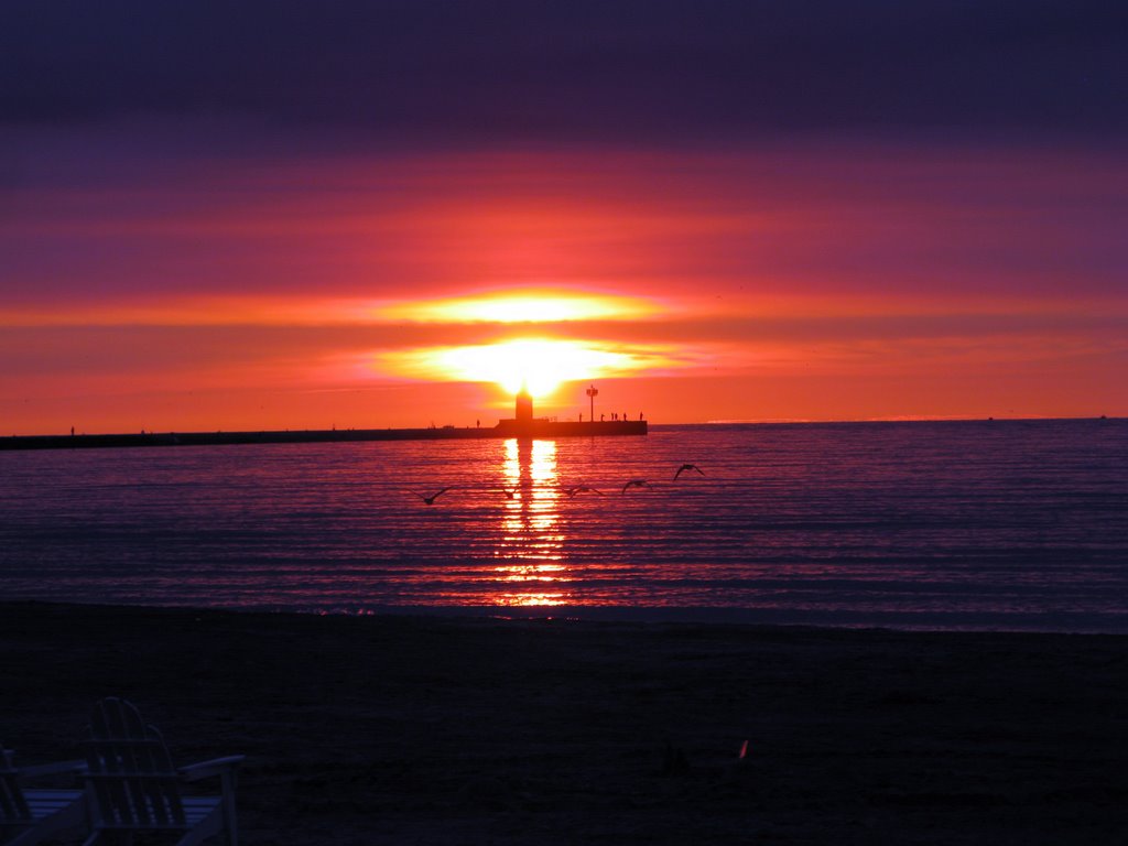 Sun Rise @ Blue Harbor, Sheboygan, WI