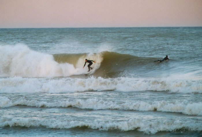 North Point on a south swell, Sheboygan WI