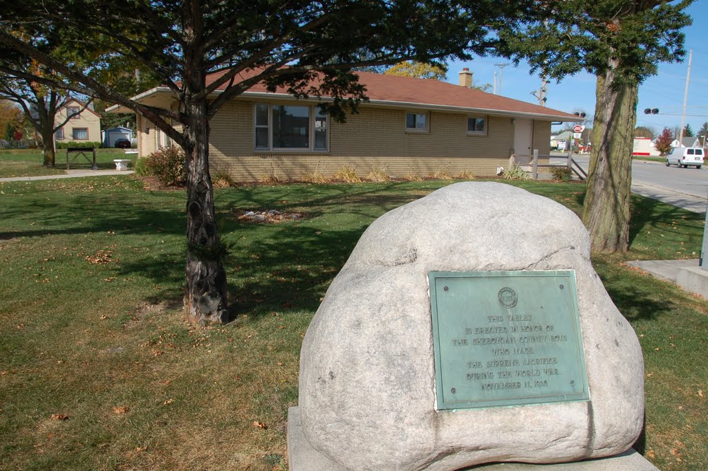 Veterans Memorial Rock