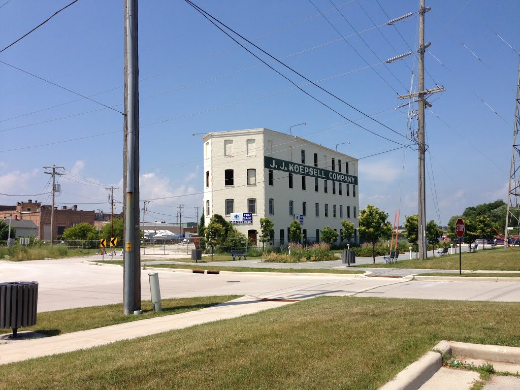 J.J. Goepsell Company on Sheboygan River