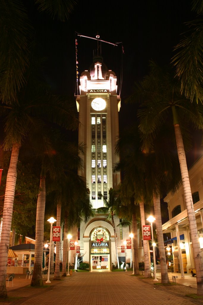 The Aloha tower