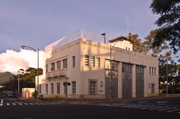 Old Central Fire Station on Beretania St., is said to be haunted