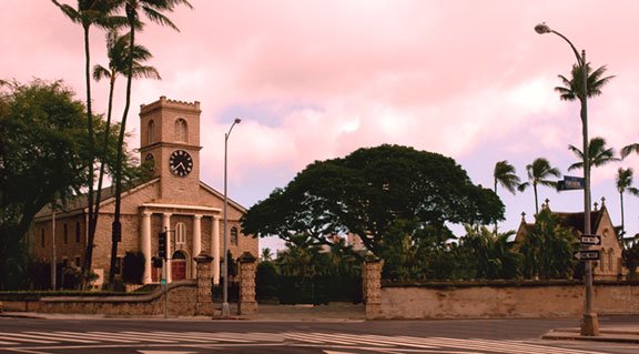 Kawaiahao Church on Punchbowl