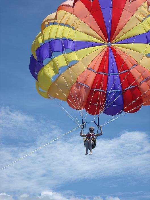Parasailing with UFO Parasail