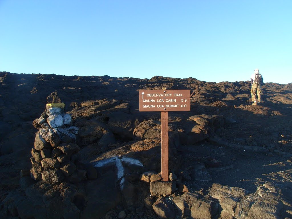 Path up Mauna Loa