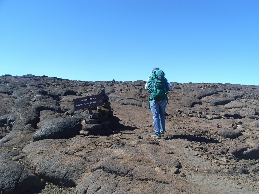 Climb up Mauna Loa