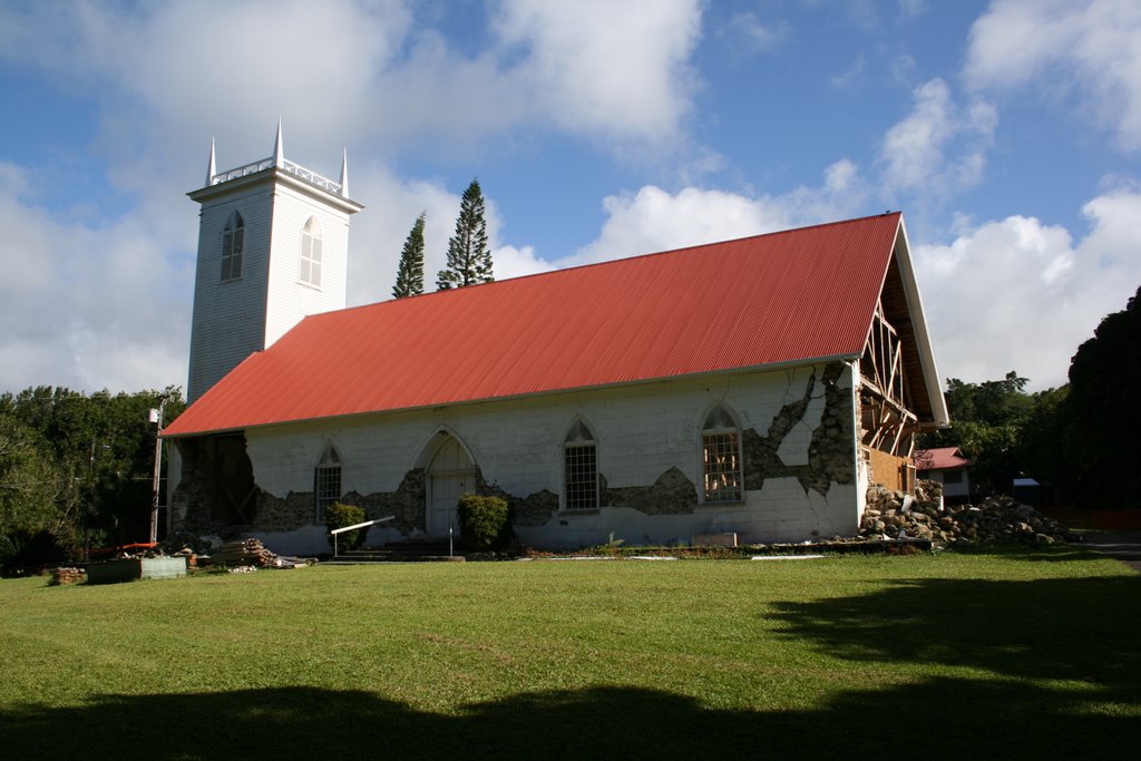 Kalahikiola Church (post 10/06 earthquake)