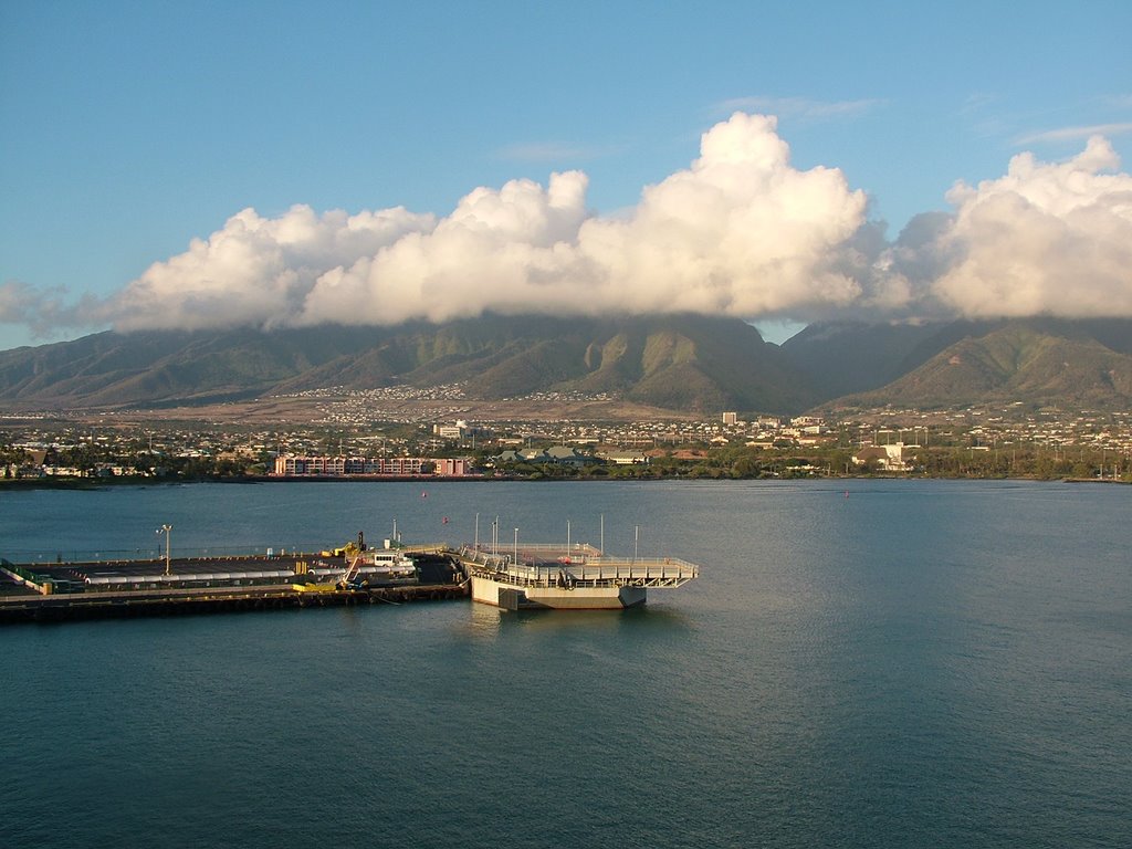 Sunrise Kahului Bay from NCL Cruise Ship