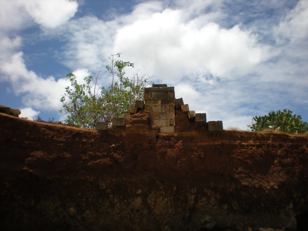 Grave falling