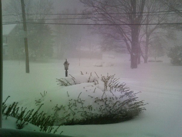 hard snow