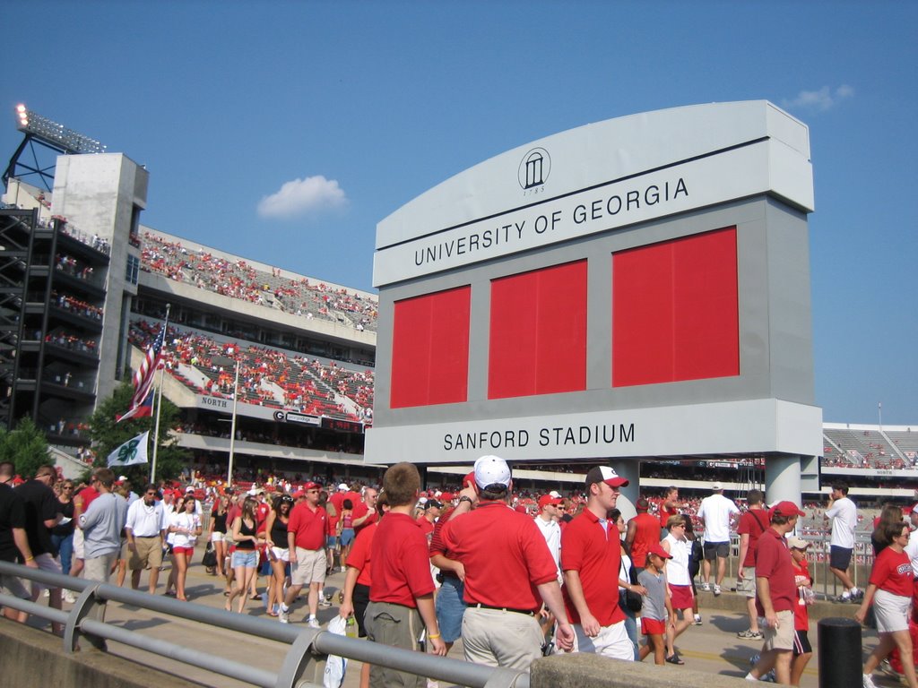 Sanford Stadium, Univ. of GA.