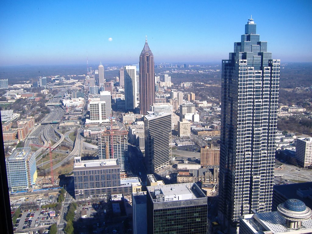 View from Sundial level of Peachtree Plaza