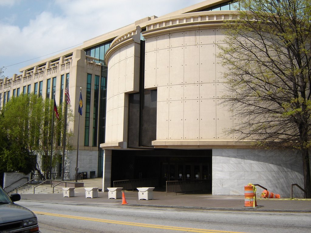 Atlanta City Hall Entrance GA