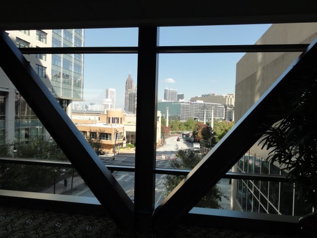 Atlanta, vista do Omni Hotel, em novembro de 2010.