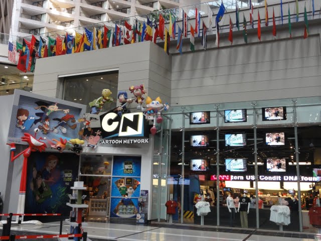 Cartoon Network no CNN Center em novembro de 2010.