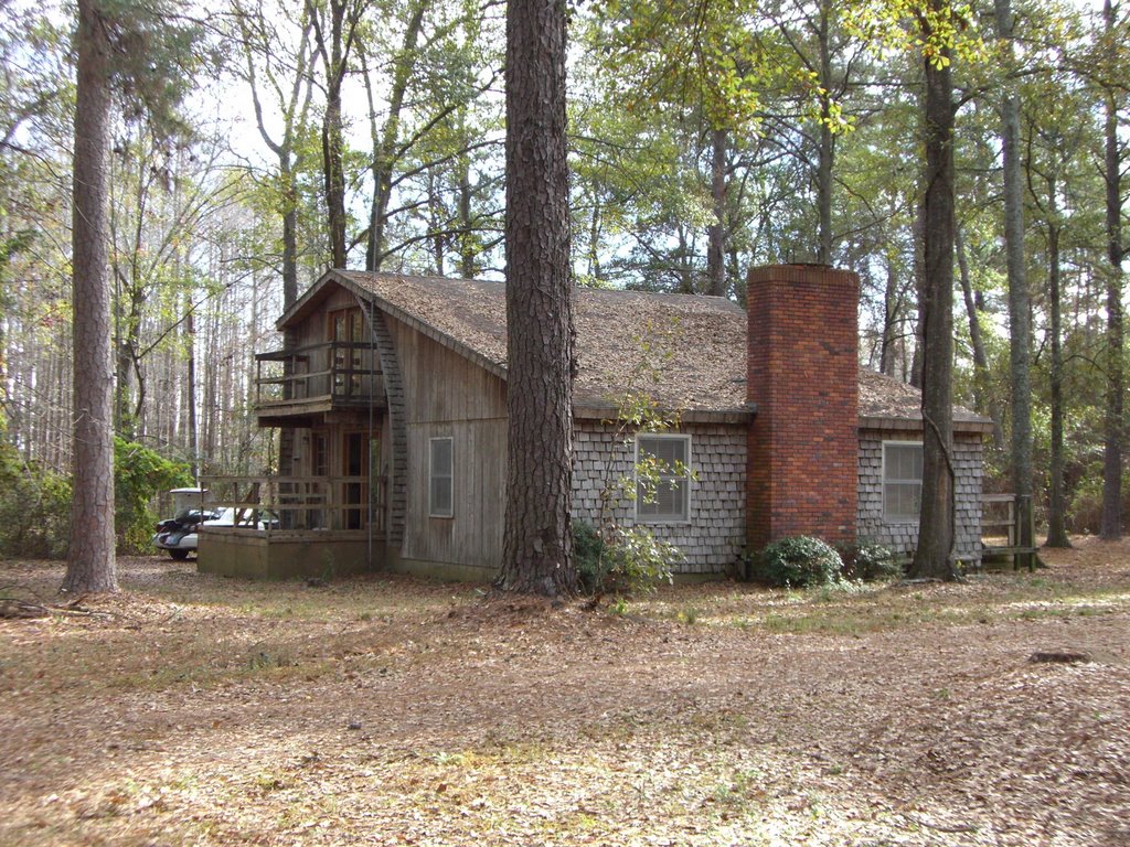 Bainbridge, Georgia - Usa - House in the woods