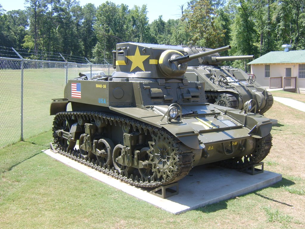 Stuart and Sherman Tanks