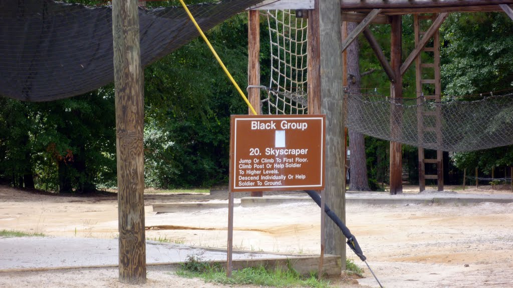 Fort Benning 2/54 Confidence Course