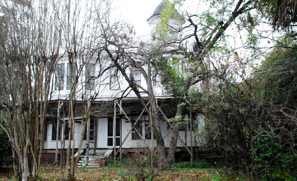House Under Renovation with Cupola