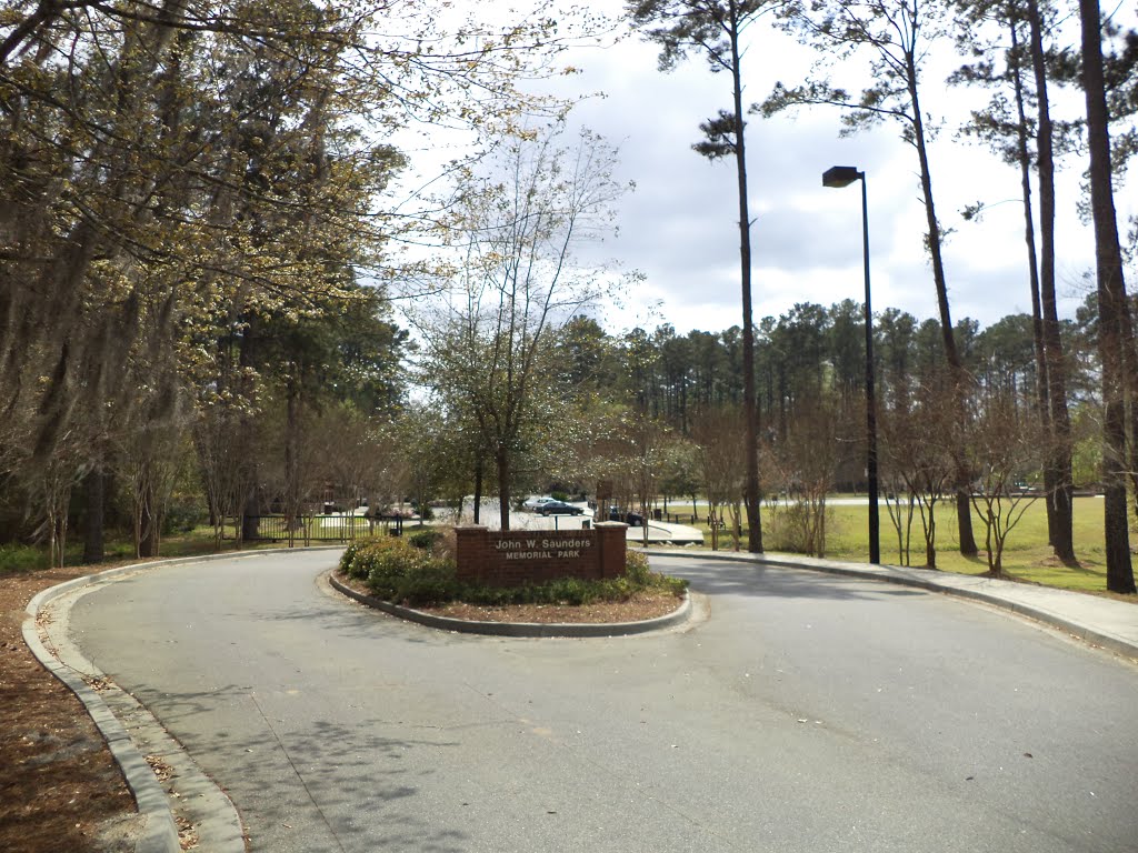 John W. Saunders Memorial Park Entrance