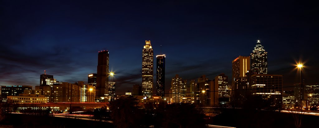 Atlanta Night Skyline