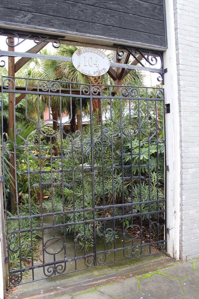 Garden in the middle