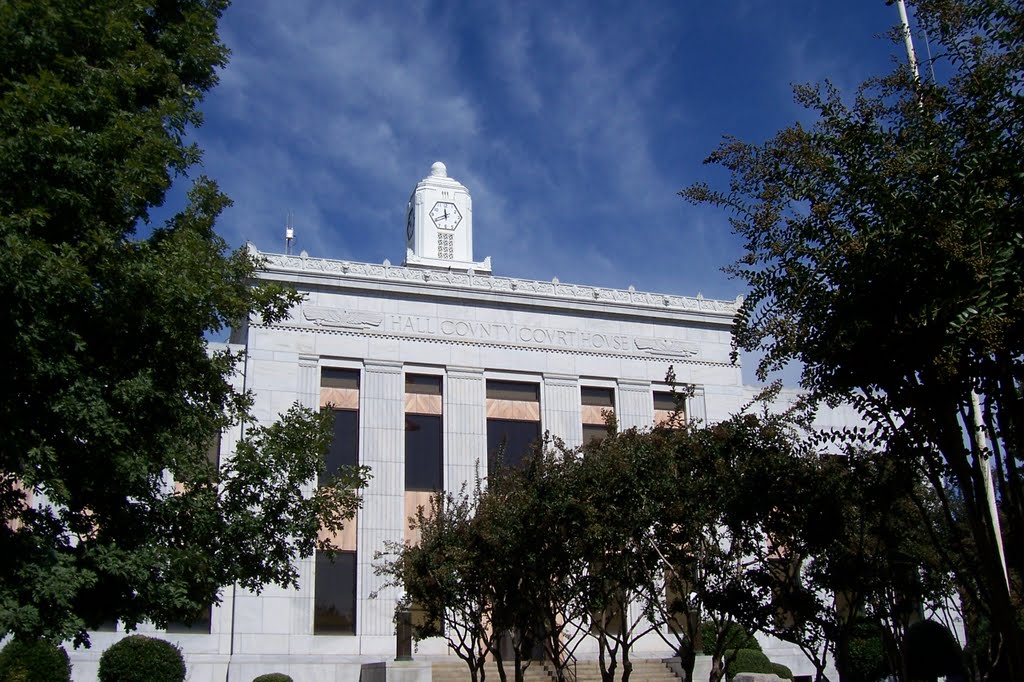 Hall County Courthouse Annex/Historic Courthouse - Gainesville, GA - Built 1937