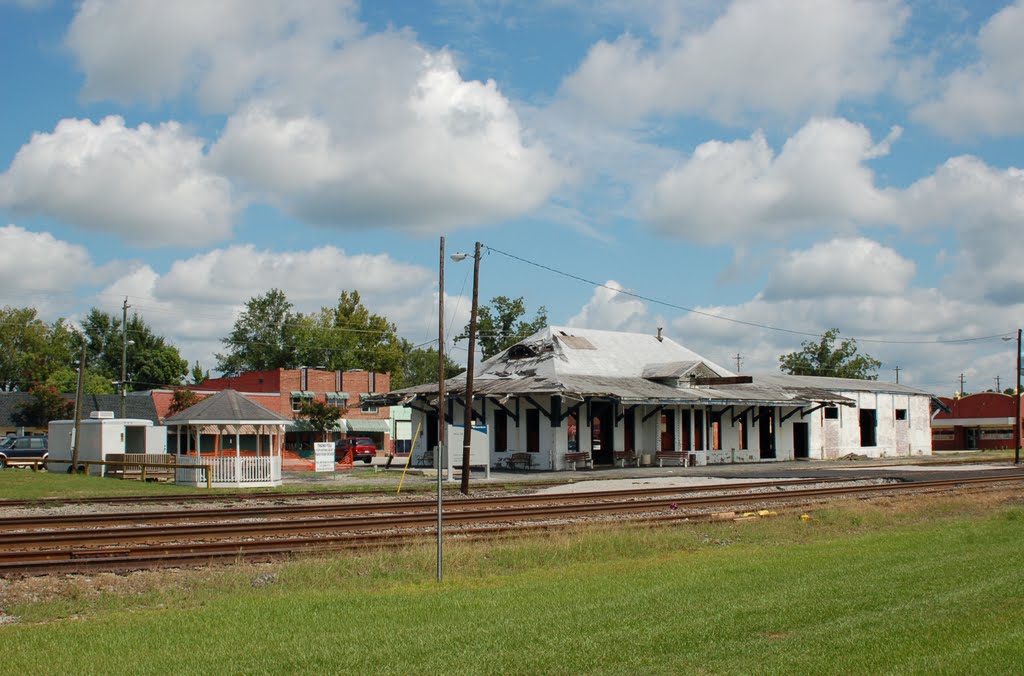 Former Seaboard Coast Line Railroad Station at Jesup, GA