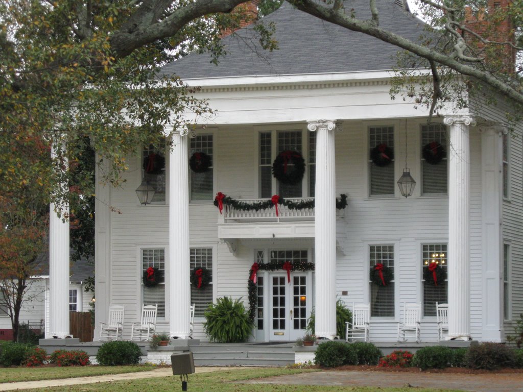 Christmas at a private residence in Dublin, GA