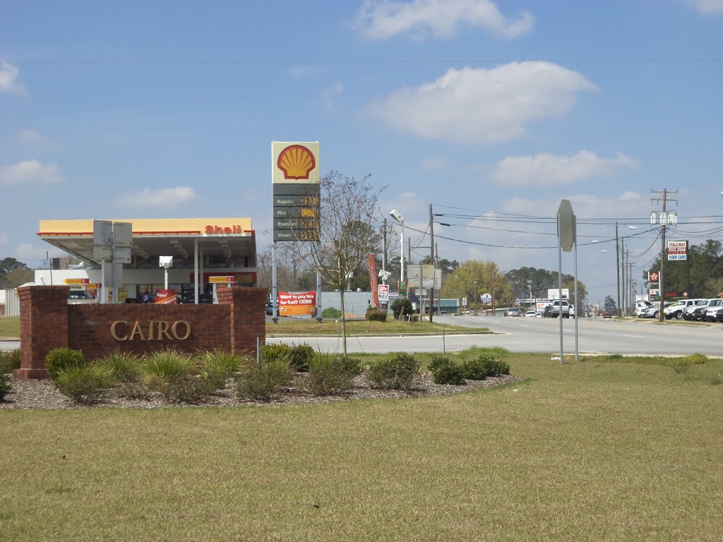 Cairo Sign, Shell US84