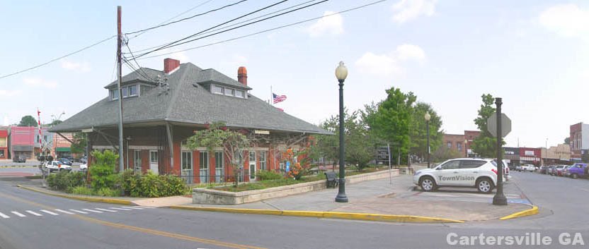A Town Vision of Historic Railroad Depot