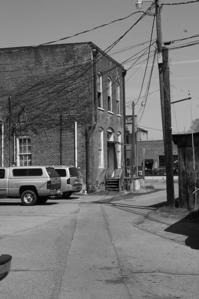 Back Alley near the former D. Morgans