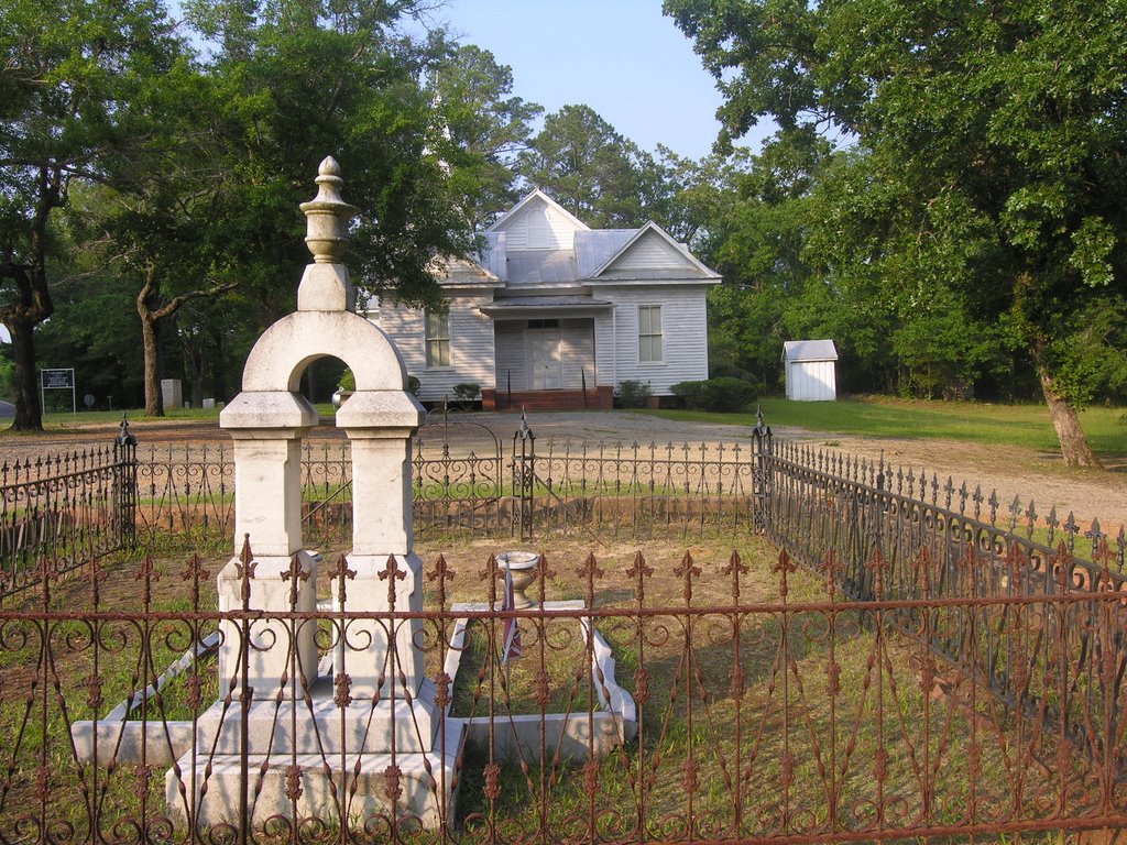 On This site June 27th, 1822, the Georgia Baptist Association was organized
