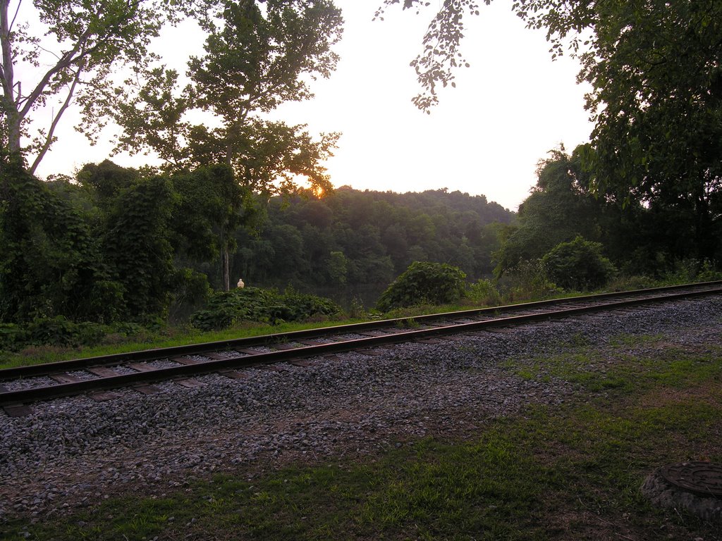 Columbus line along side the Chattahoochie