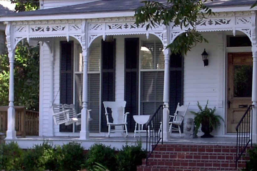 Southern front porch, Columbus, GA