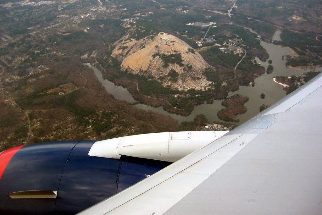 Stone Mountain, Anflug Atlanta