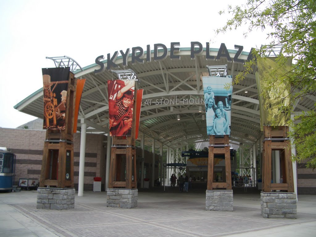 Skyride Plaza, Stone Mountain Park.