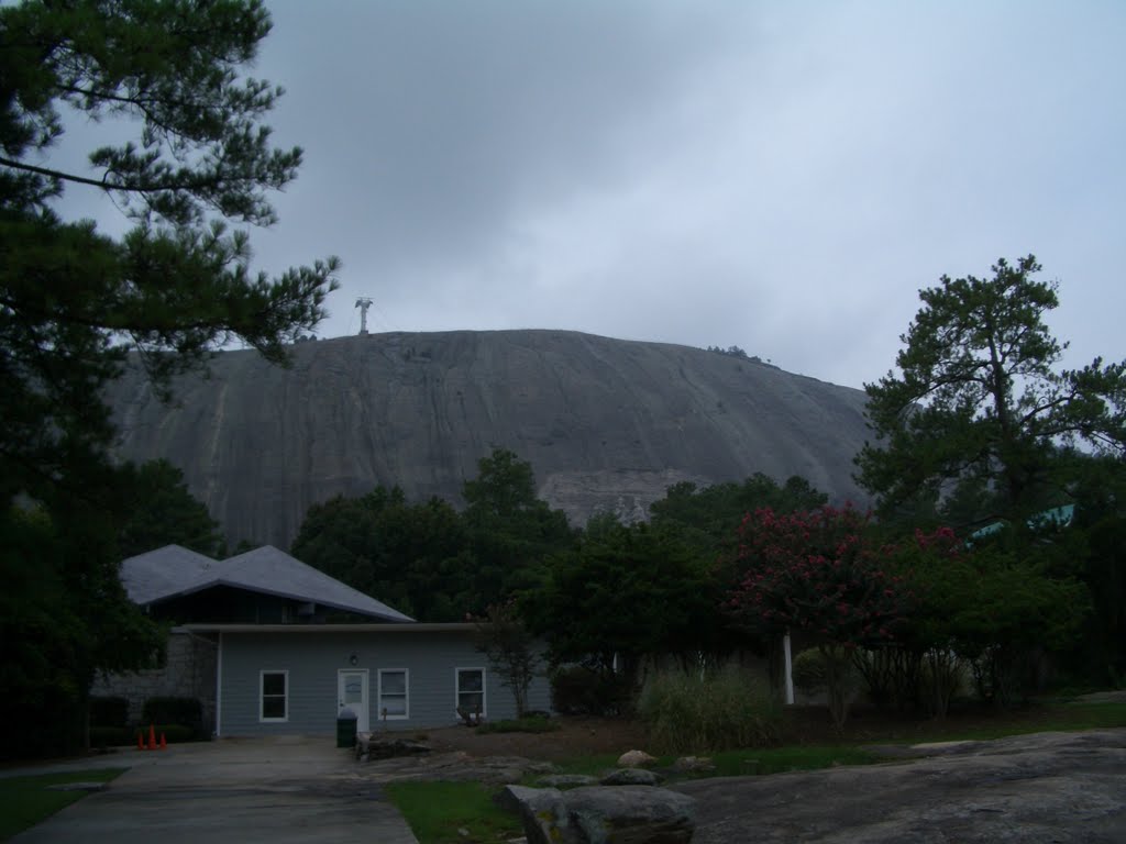 A view of Stone Mountain.