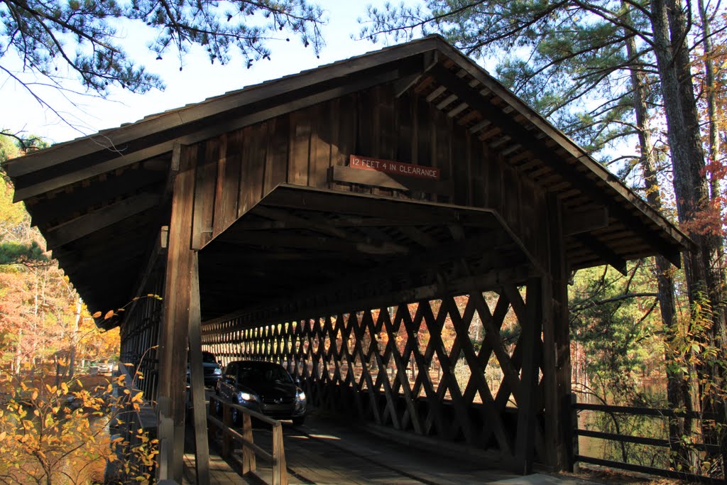 Covered Bridge, Stone Mountain Park, Georgia