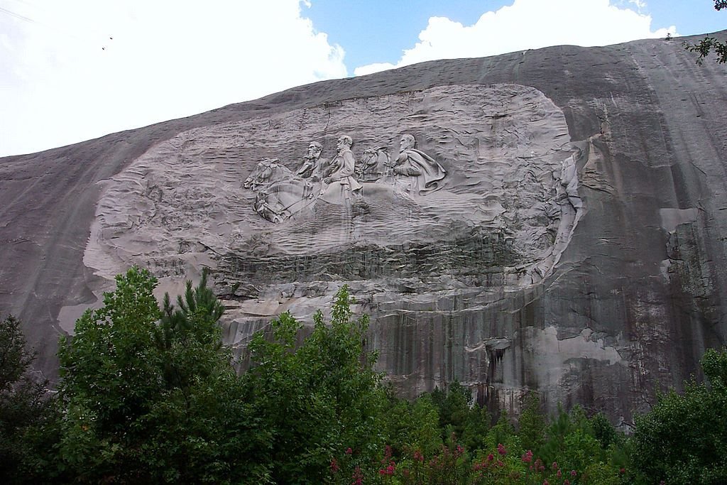 Stone Mountain Carving Close-up