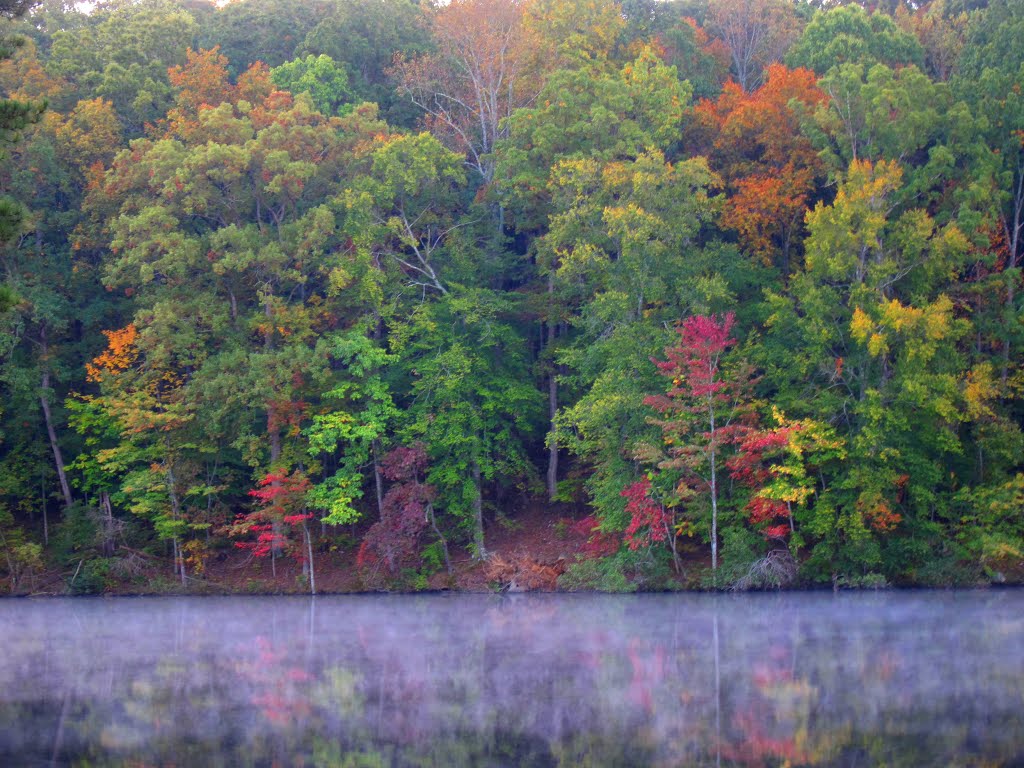 Stone Mountain Park Fall Colors on the Cherokee Trail