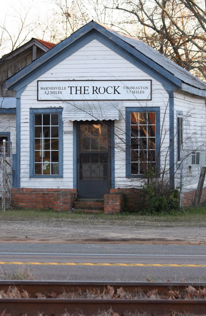 The Rock, GA. Incorporated in 1877. Unincorporated in 1993.