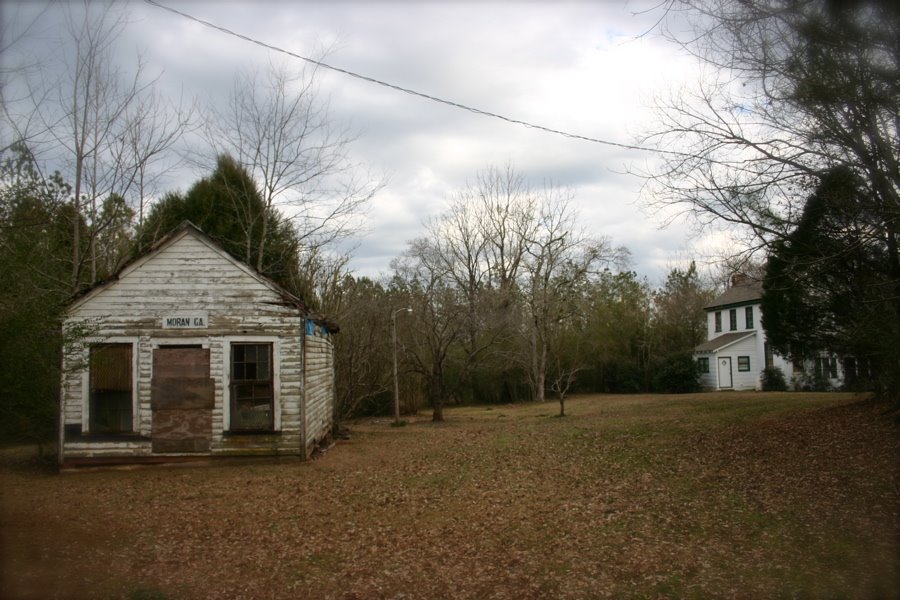 The old Moran General Store and Post Office.