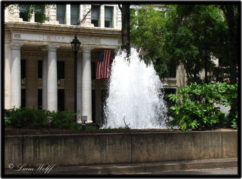 Downtown Augusta Water Fountain